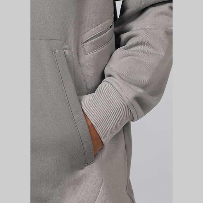 Logo Crew - Charcoal Solid Grey - Image 6