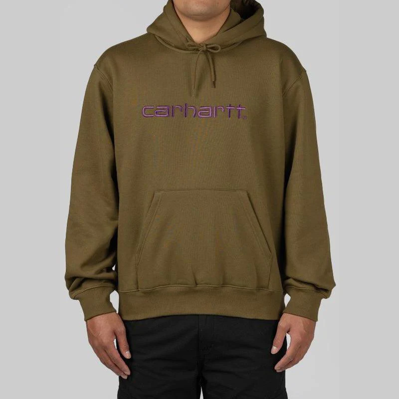 Logo Hooded Sweat - Highland/Cassis