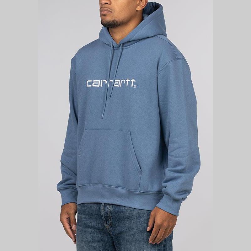 Logo Hooded Sweat - Sorrent/White - Image 2