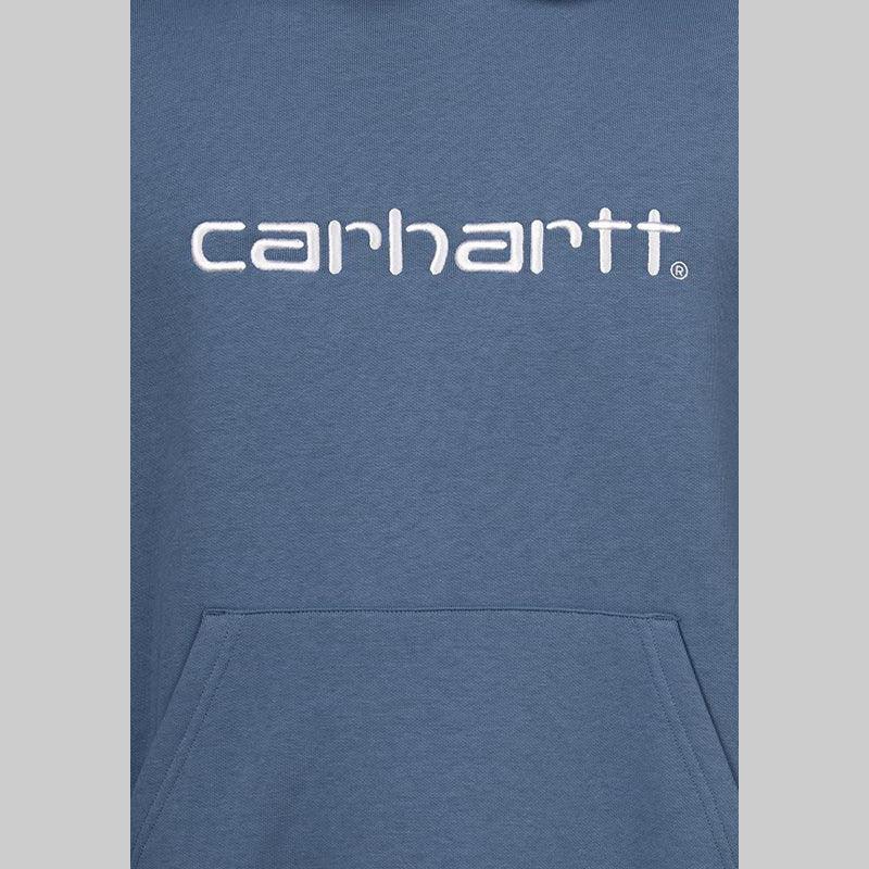 Logo Hooded Sweat - Sorrent/White - Image 6