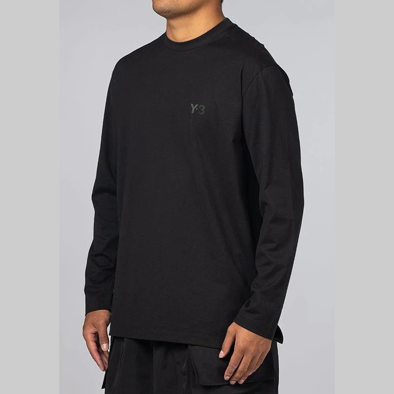 Logo Long Sleeve - Black - Image 3