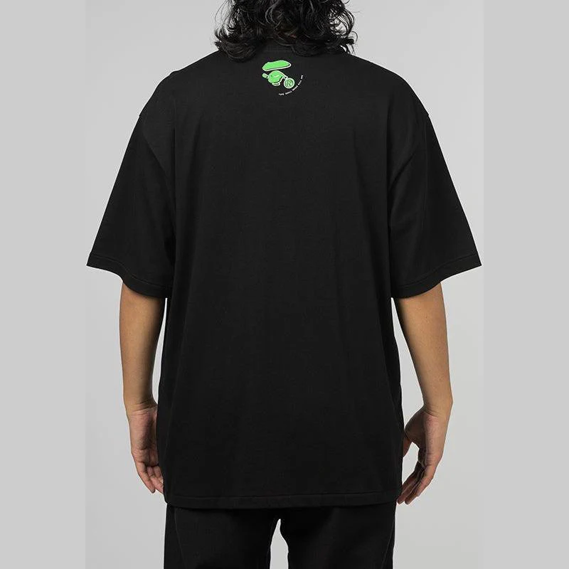 Logo Relaxed Fit T-Shirt - Black - Image 2
