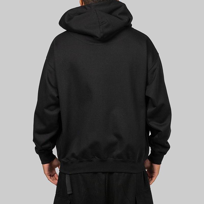 Logo Zip Hoodie - Black - Image 4