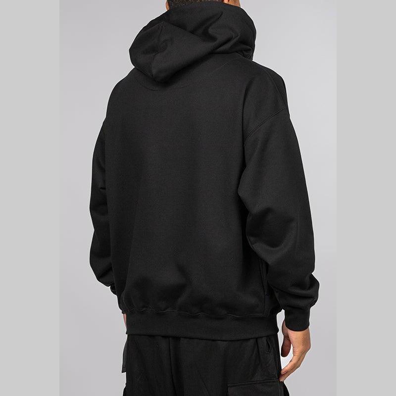 Logo Zip Hoodie - Black - Image 5