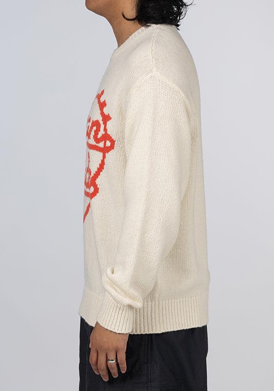 Low Gauge knit Sweater - White - Image 4