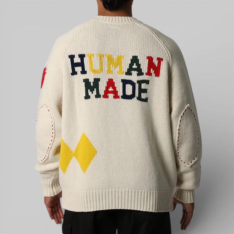 Lowgauge Knit Sweater - White - Image 4