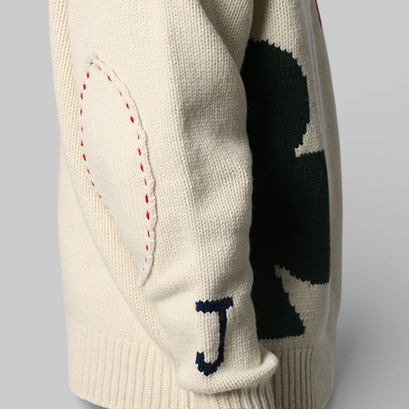 Lowgauge Knit Sweater - White - Image 5