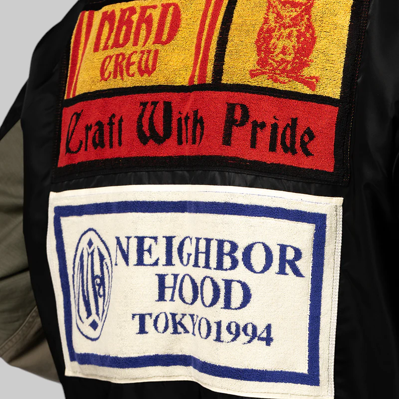 MA-1 Flight Jacket MOD - Black - Image 6