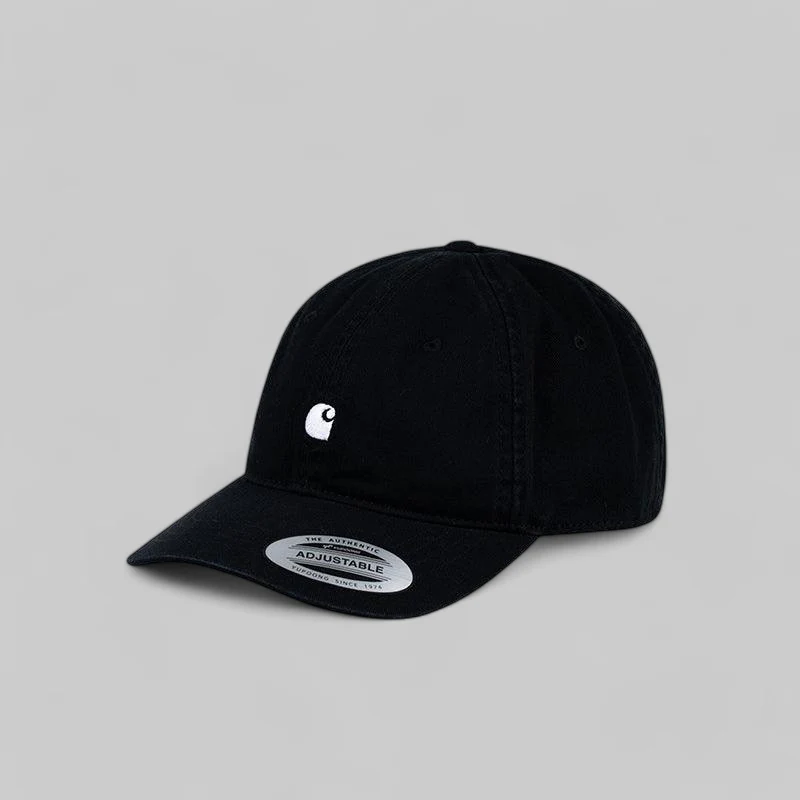 Madison Logo Cap - Black/White - Image 4