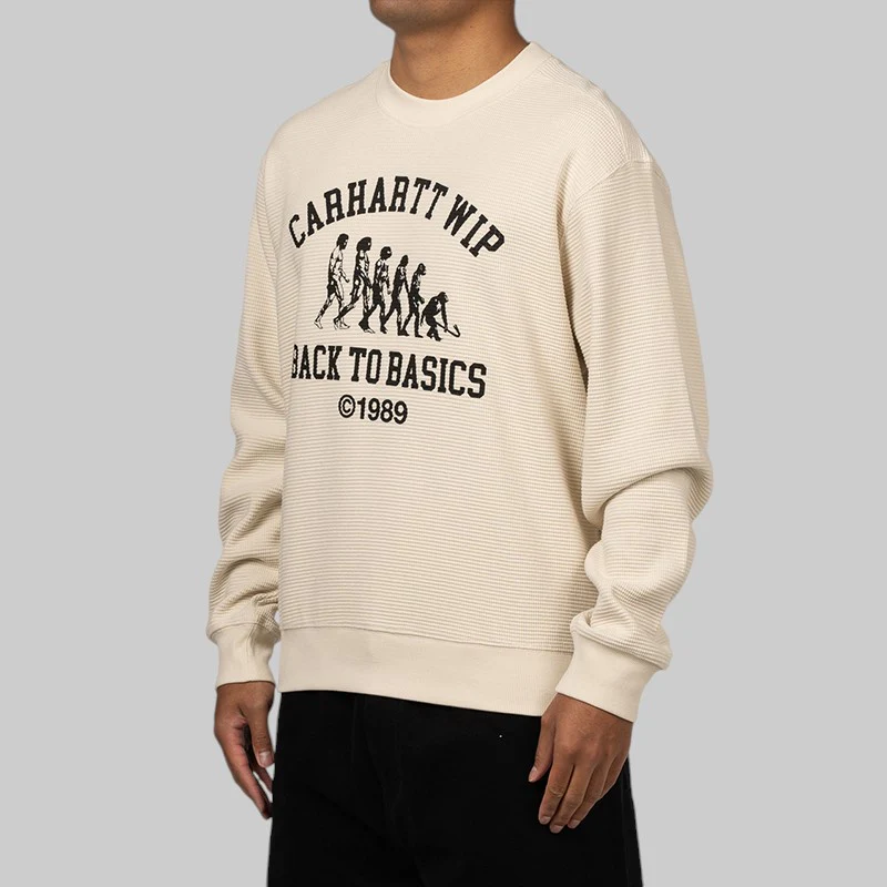 Main Basics Sweat - Natural/Black - Image 2