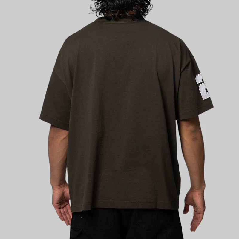 Manc T-Shirt - Dark Olive - Image 3