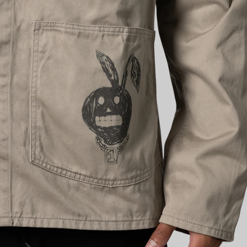 Memorial Coverall Jacket - Grey - Image 7