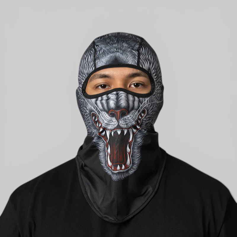 Y-3 Mercedes - AMG Petronas Formula 1 Team Wolf Balaclava - Image 3