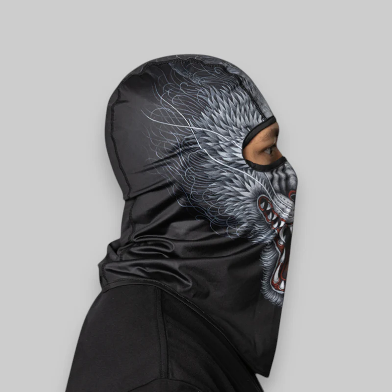 Y-3 Mercedes - AMG Petronas Formula 1 Team Wolf Balaclava - Image 4