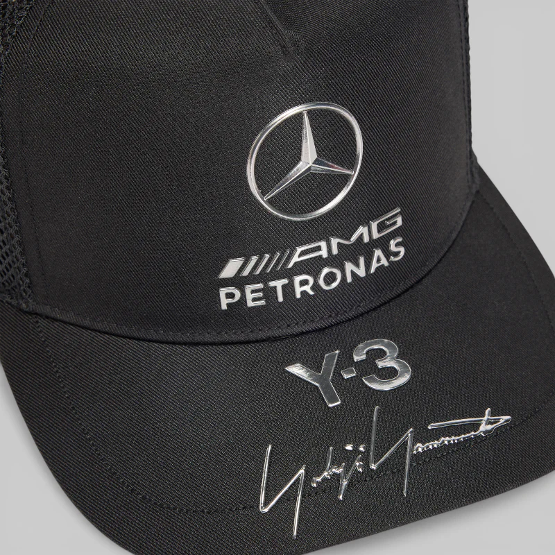 Y-3 Mercedes - AMG Petronas Formula 1 Team Trucker Cap - Image 3