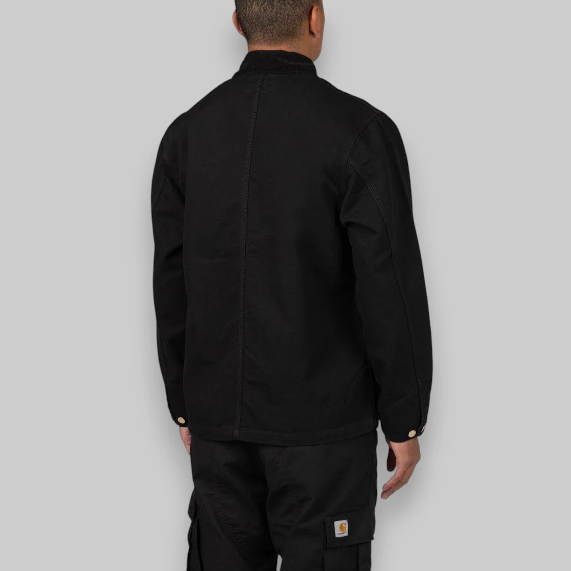 Michigan Coat - Black/Black Rinsed - Image 3
