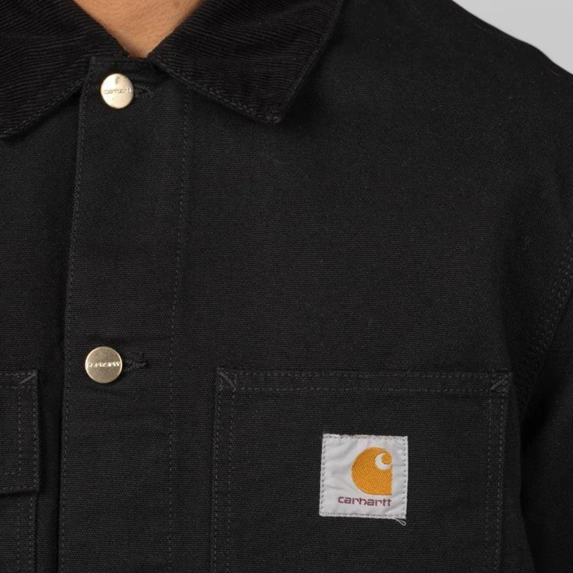 Michigan Coat - Black/Black Rinsed - Image 4