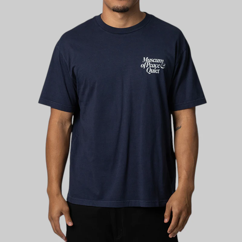 Mid Century T-Shirt - Navy - Image 2