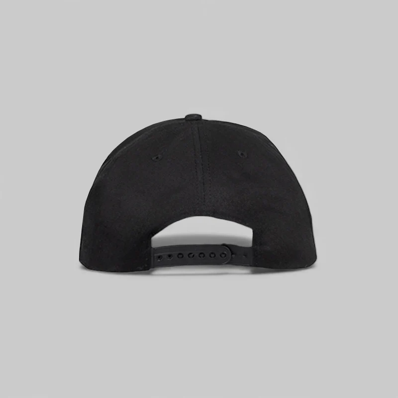Monogram 5 Panel Hat - Black - Image 3