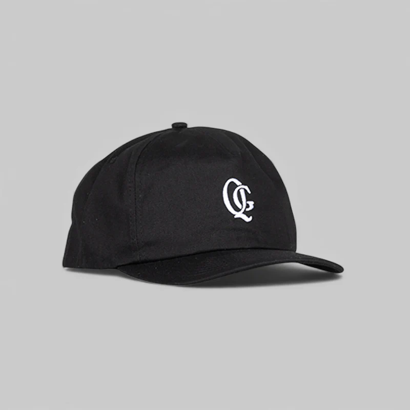 Monogram 5 Panel Hat - Black - Image 6