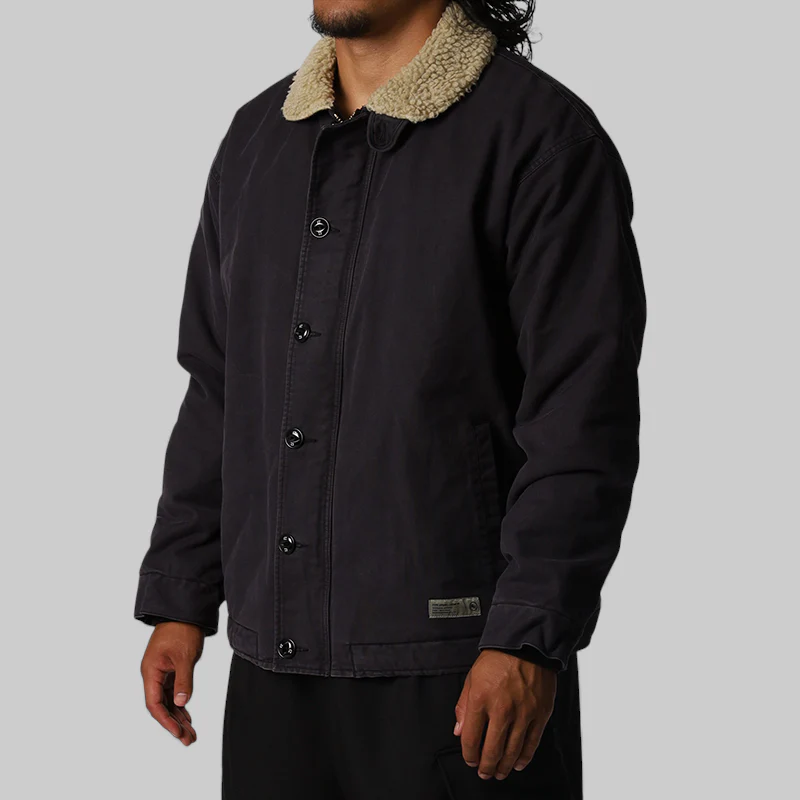 N-1 Deck Jacket - Black - Image 3