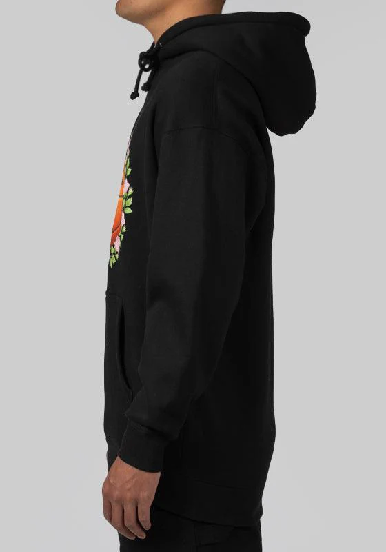 Natural Baller Embroidered Hoodie - Black - Image 4