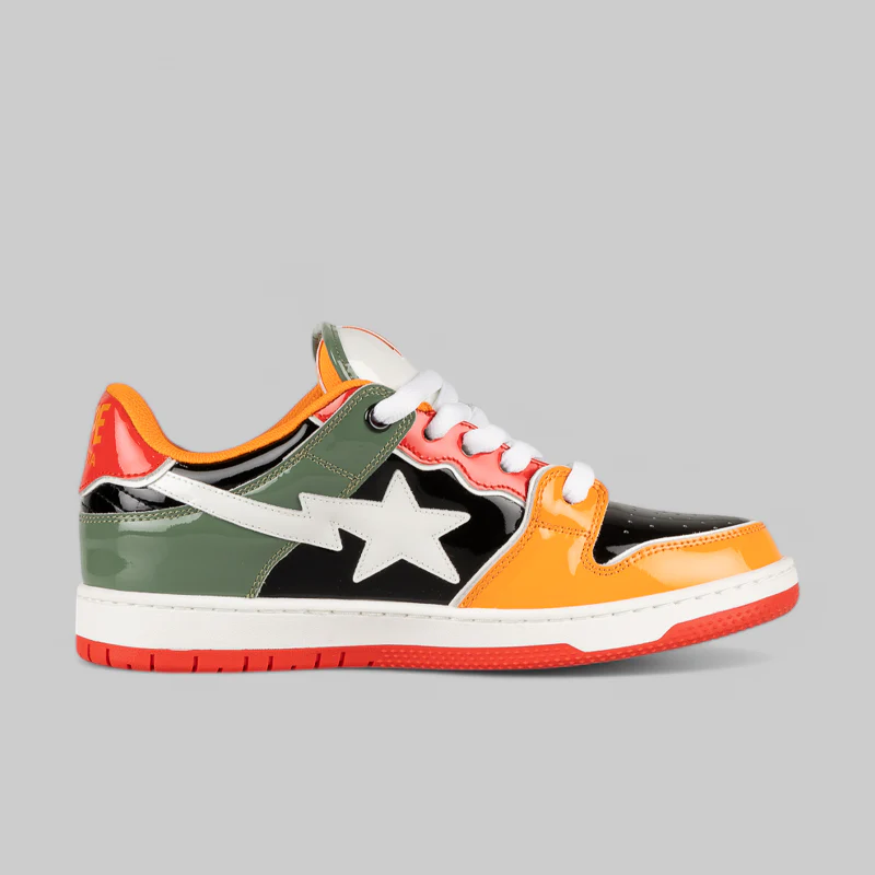 New Bape SK8 STA #2 M1 - Orange - Image 3