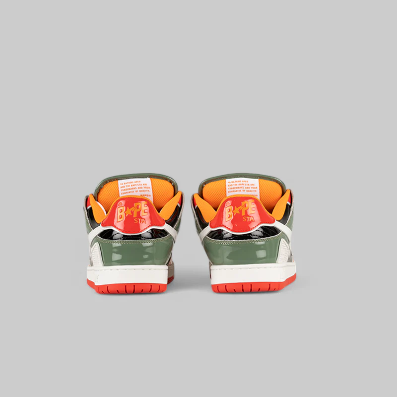 New Bape SK8 STA #2 M1 - Orange - Image 4