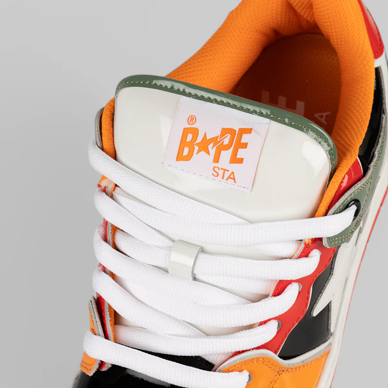 New Bape SK8 STA #2 M1 - Orange - Image 5