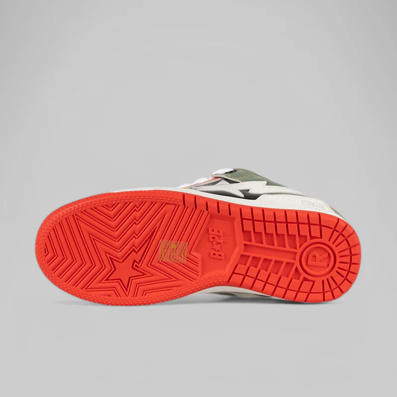 New Bape SK8 STA #2 M1 - Orange - Image 7