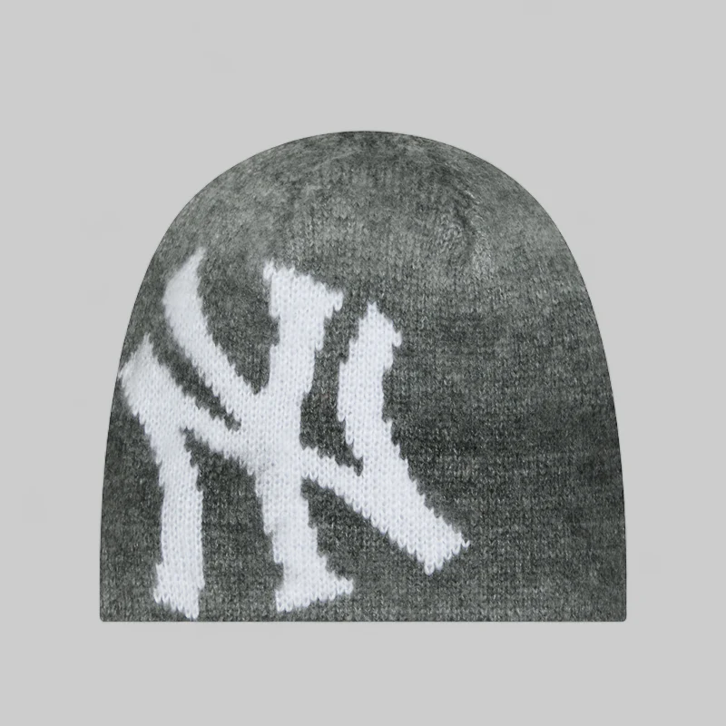 New York Yankees Beanie - Grey