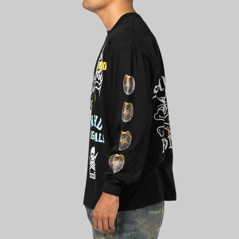 NH . Long Sleeve-17 - Black - Image 3
