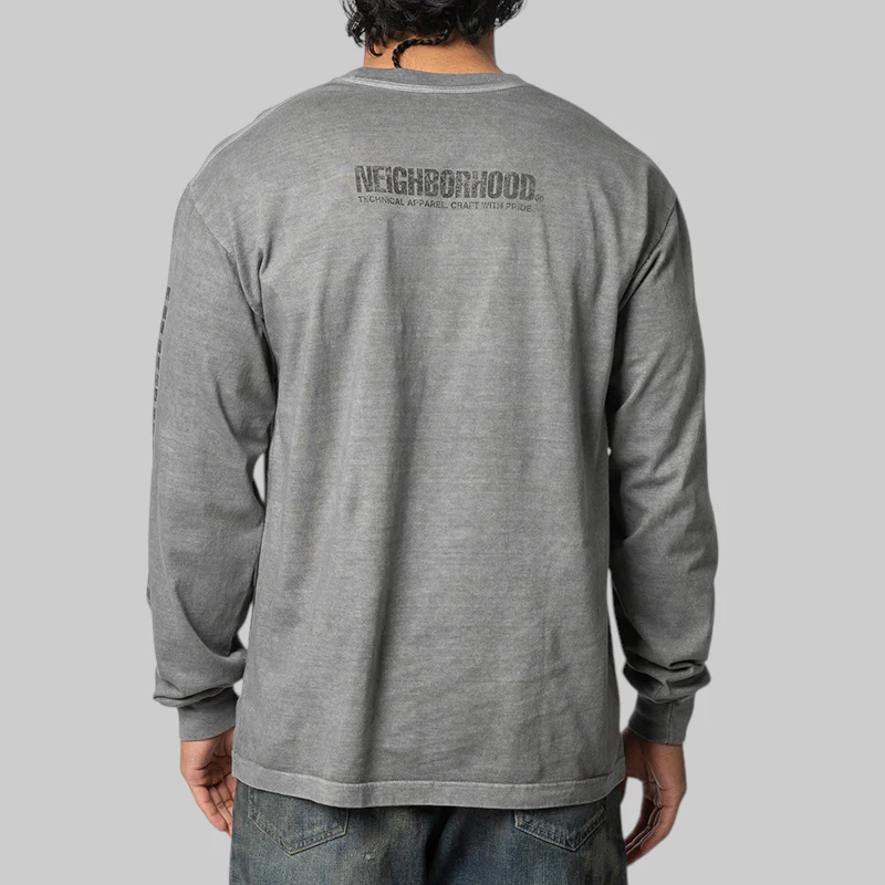 NH . Long Sleeve-3 - Grey - Image 3