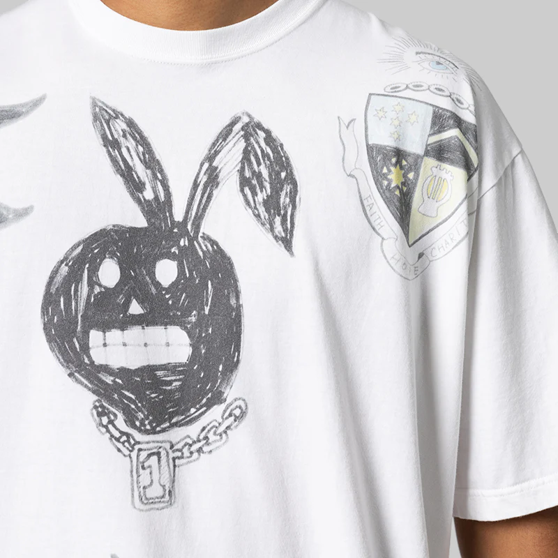 NH . SS-17 T-Shirt - White - Image 3