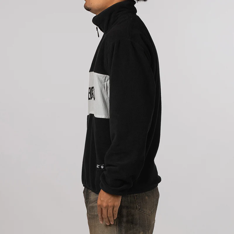 NH X Malbon Golf . Polar Jacket - Black - Image 3