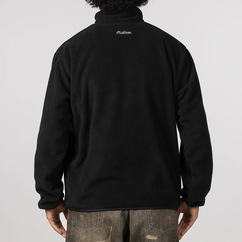 NH X Malbon Golf . Polar Jacket - Black - Image 4
