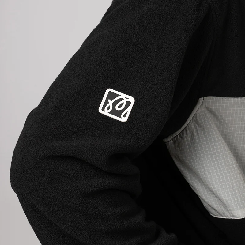 NH X Malbon Golf . Polar Jacket - Black - Image 7