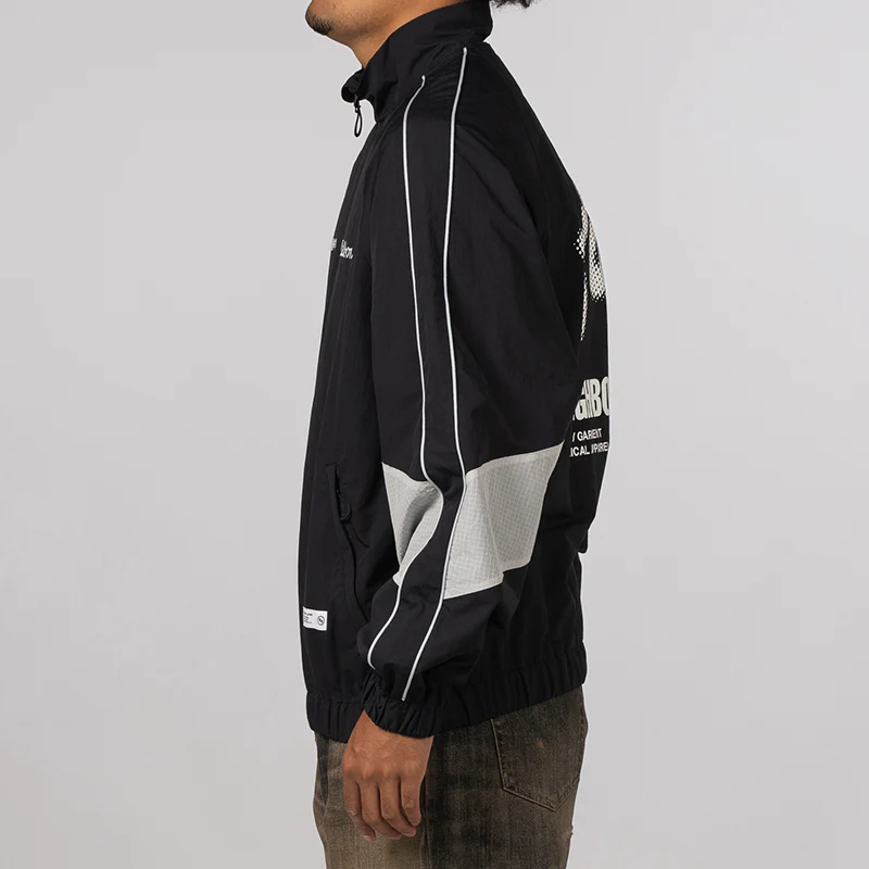 NH X Malbon Golf . Quarter Zip Jacket - Black - Image 4