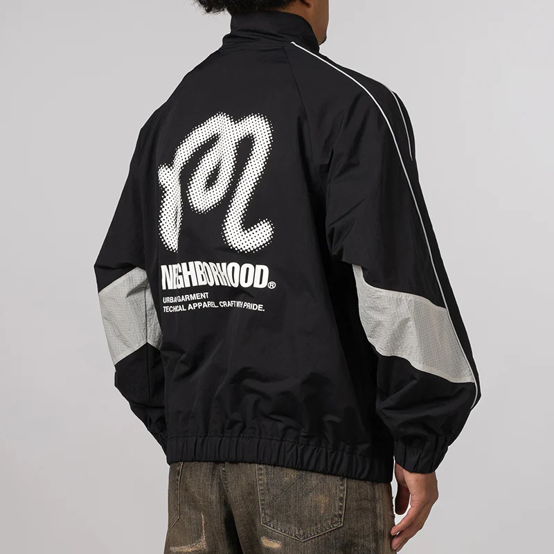 NH X Malbon Golf . Quarter Zip Jacket - Black - Image 5