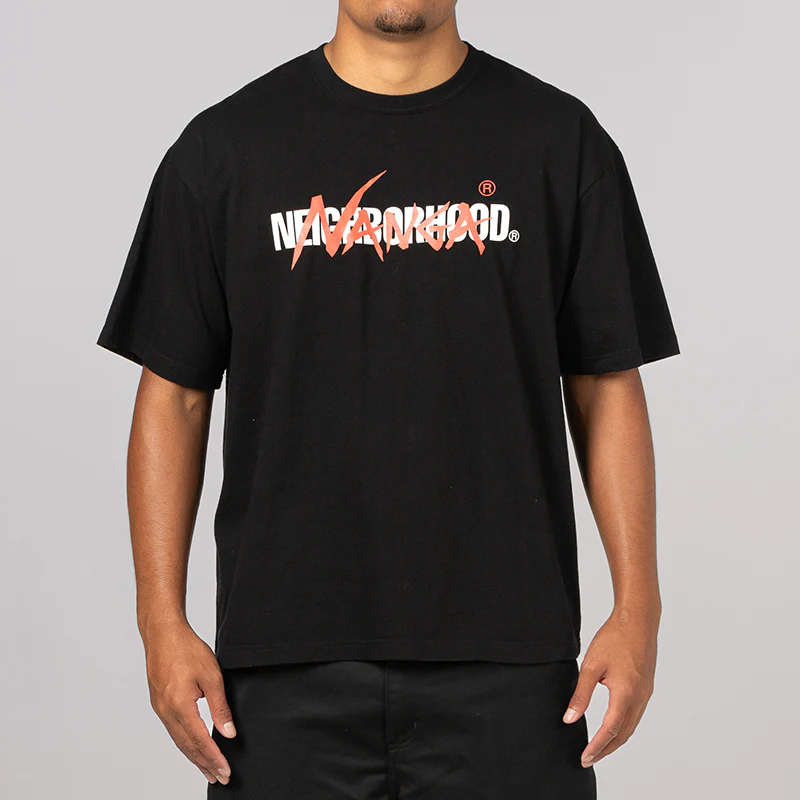 NH X Nanga T-Shirt - Black