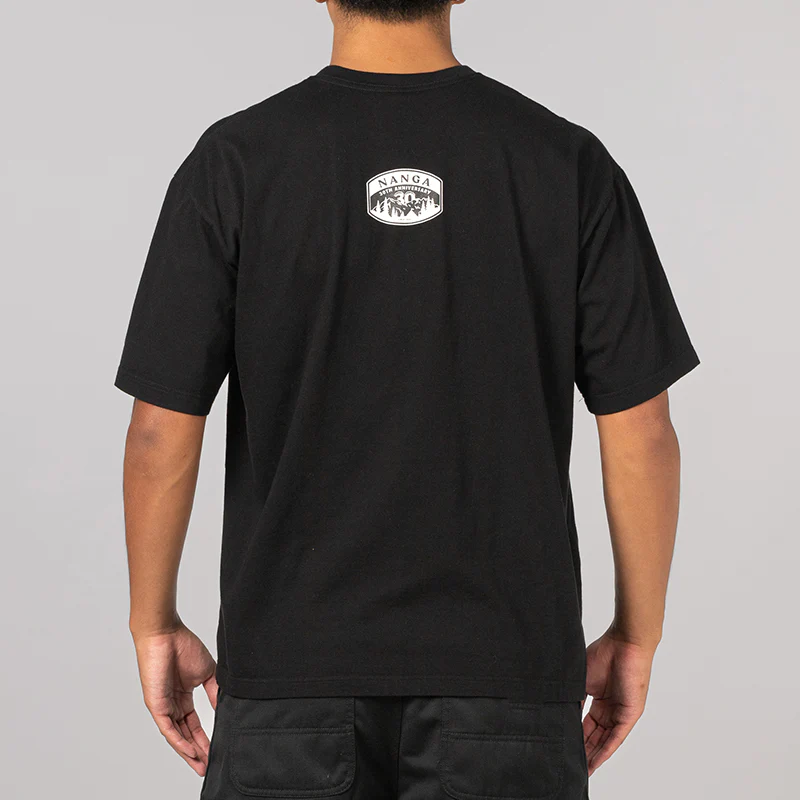 NH X Nanga T-Shirt - Black - Image 2