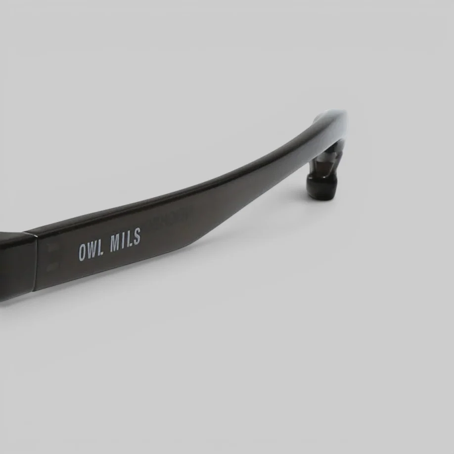 NH X Owlmils . Tsukuyomi Sunglasses - Black/Green - Image 3