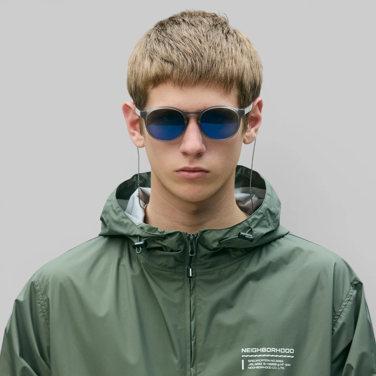 NH X Owlmils . Tsukuyomi Sunglasses - Grey/Grey - Image 10