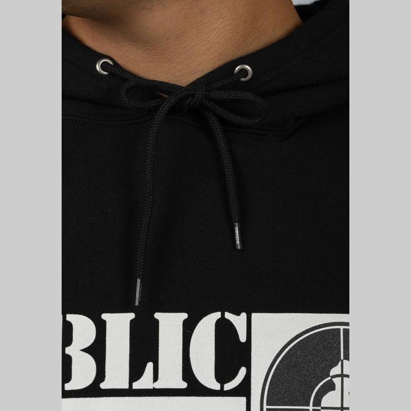 NH X Public Enemy . Sweatparka Long Sleeve - Black - Image 4