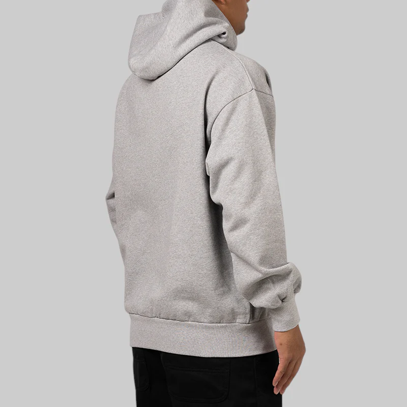 No Problemo Hoodie - Grey Marl - Image 5