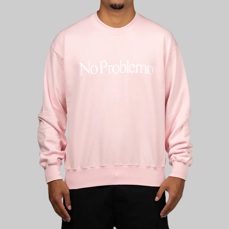 No Problemo Sweatshirt - Pale Pink