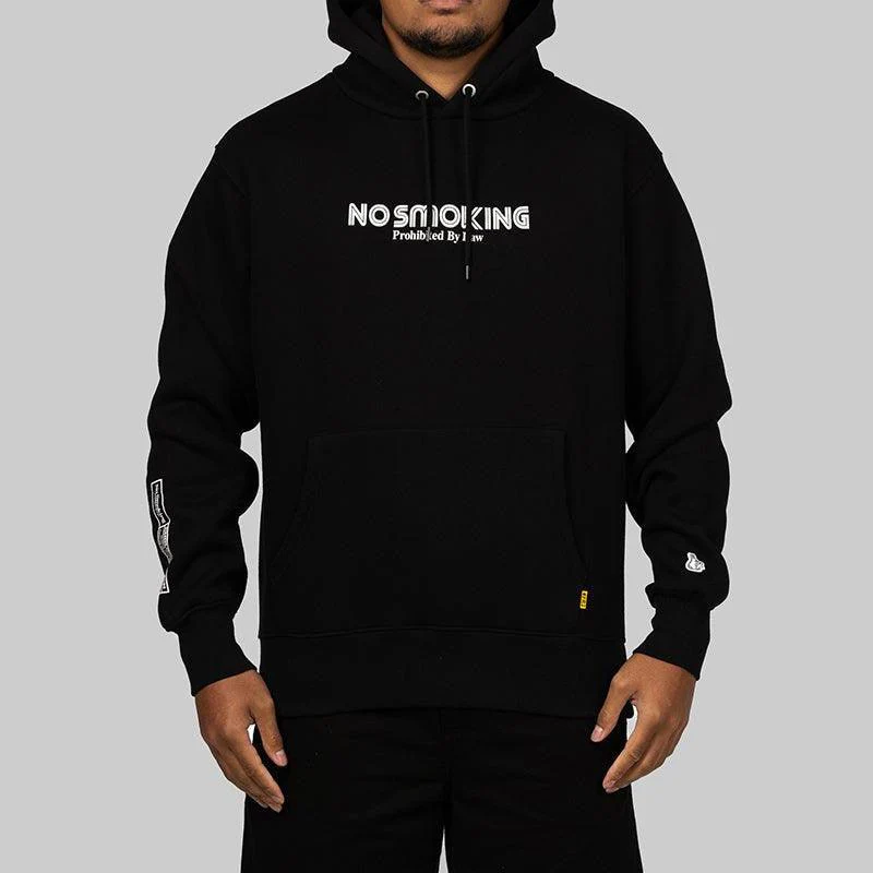 NO SMOKING Hoodie - Black - Image 2