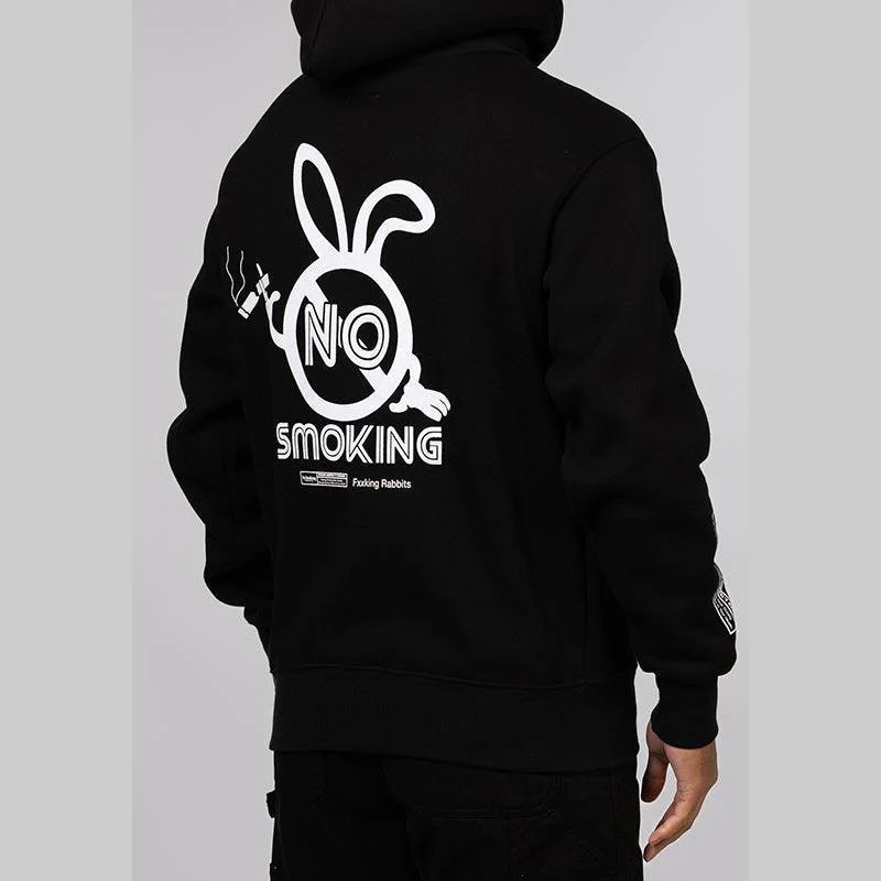 NO SMOKING Hoodie - Black - Image 5