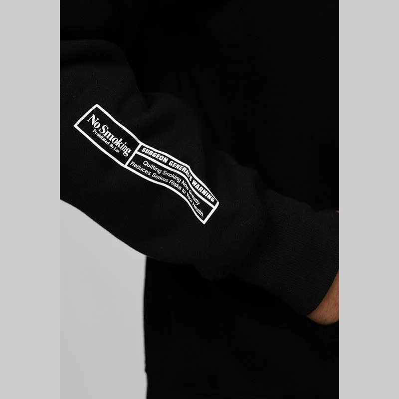 NO SMOKING Hoodie - Black - Image 6