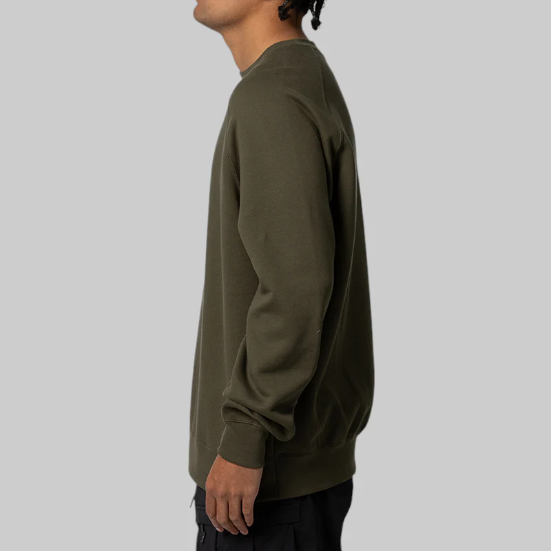 NOCTA Fleece Crew - Cargo Khaki/Team Red - Image 2